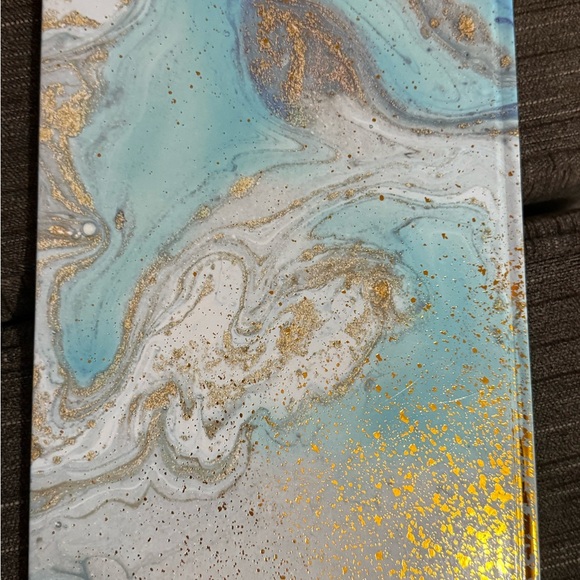 Marble Design Sketchbook with Gold Accents - Picture 2 of 3
